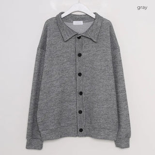 Knitted color cardigan