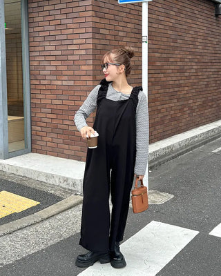 Frill Sleeveless Jumpsuit