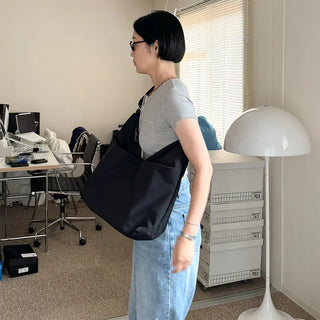Shirring shoulder bag