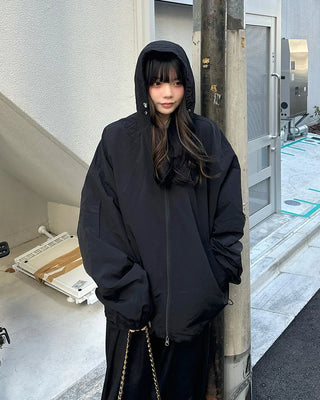 Oversized Hooded Mountain Parka