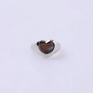 Round Heart Ring