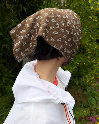 Patterned print scarf