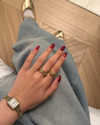 Star motif ring