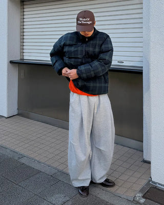 String waist sweatpants