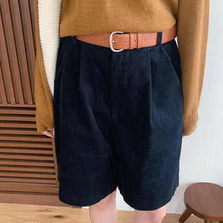 Leather buckle belt