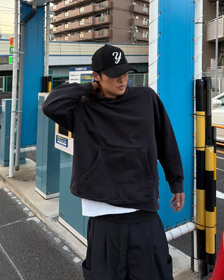Suede Wide Ball Cap
