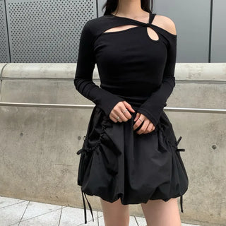Twisted Slit T-shirt