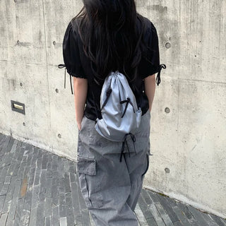 Ribbon Bucket Backpack