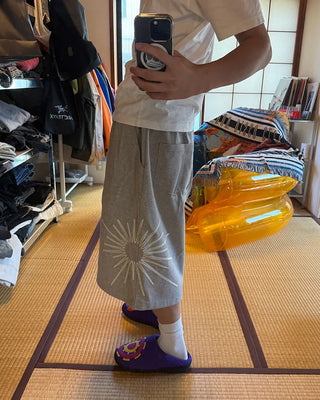 Sunprint Bermuda Sweatpants