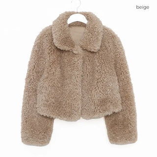 Boucle High-Neck Jacket
