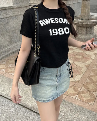 1980 Half-Sleeve Knit