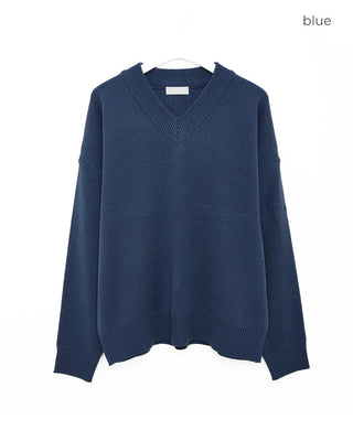 Basic V-neck knit