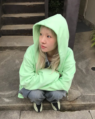 Color Point Zip Hoodie