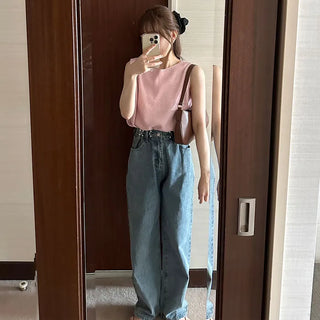 Bouclé Sleeveless Knit