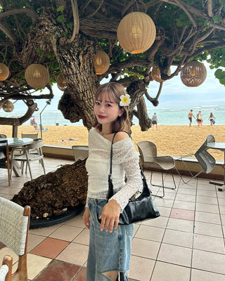 Soft mini shoulder bag
