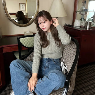 Basic Cropped Knit