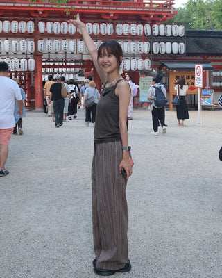 Stitch Line Banding Pants
