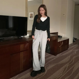 Straight Banded Sweatpants