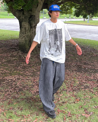 Monochrome graphic T-shirt
