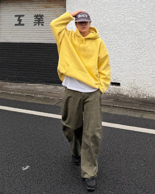 Fleece-lined colored hoodie