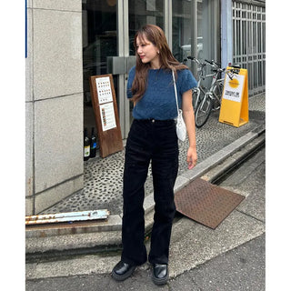 Corduroy pocket pants