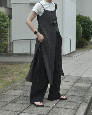 Layered long dress