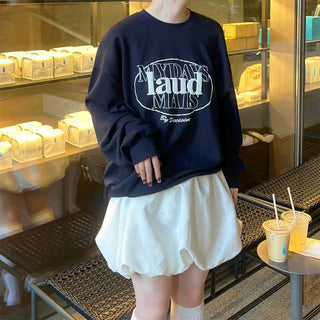 Balloon mini skirt