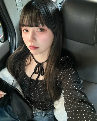Polka Dot Long Sleeve T-Shirt