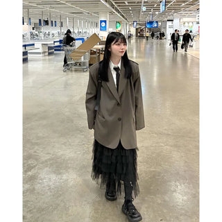 Oversized Solid Jacket