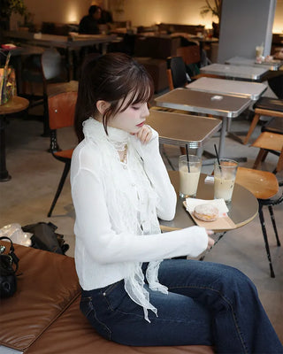 Lace scarf