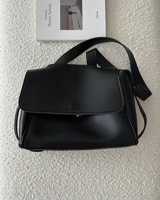 Flap belt shoulder bag