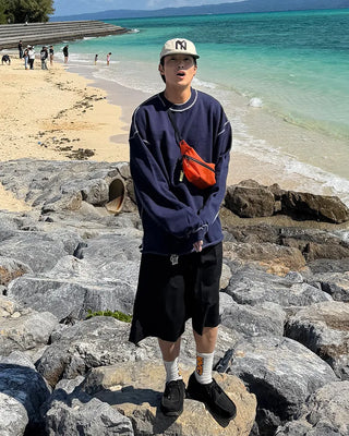 Reversible Stitch Sweatshirt