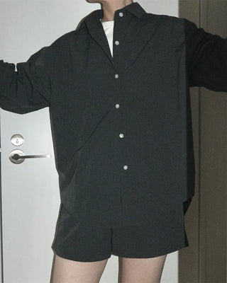 Nylon shirt and pants set