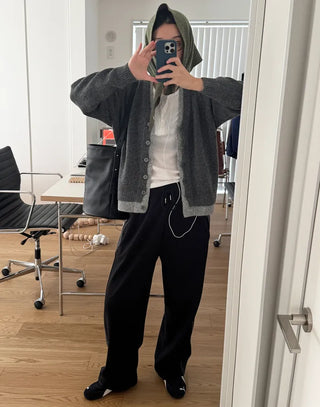 Line detail sweatpants