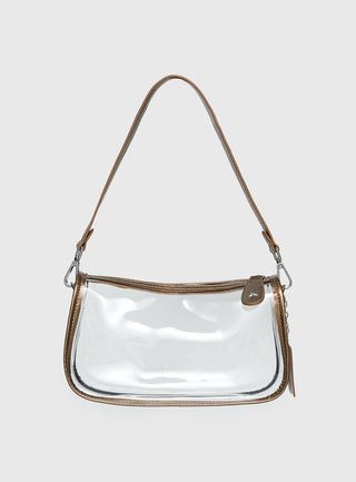 Rommily Clear Shoulder Bag Clear / Bronze