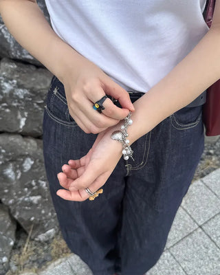 Pearl chain bracelet
