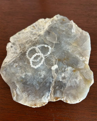 Clover bead ring