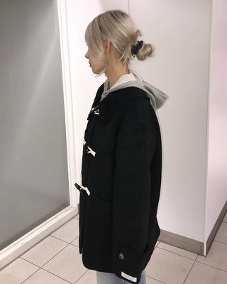 Duffle half coat