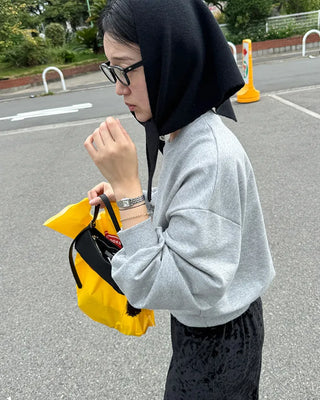 Basic color sweatshirt