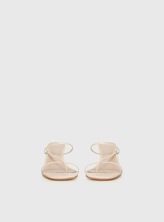 The Becka Heels Beige