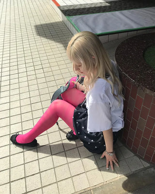Ribbon flat shoes