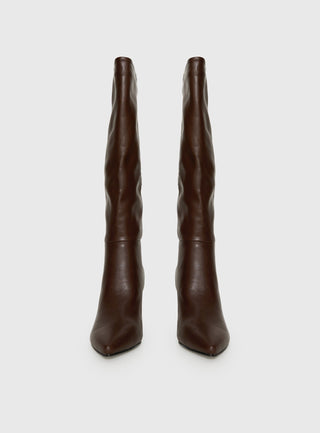 Billini Harlen Knee High Boots Brunette