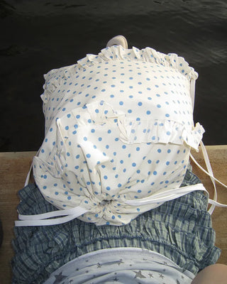 Polka Dot Frill Knapsack