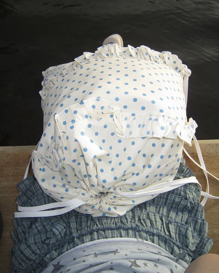Polka Dot Frill Knapsack