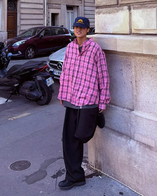 Pigment check shirt