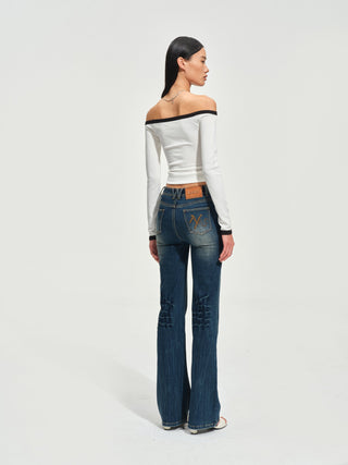 N5 Straight-leg Jeans Hazy Celadon