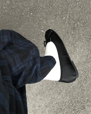 Ribbon flat shoes