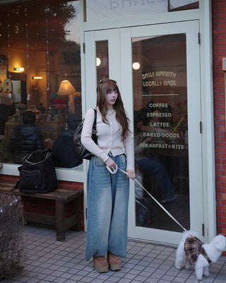 Cherry Cable Knit Cardigan