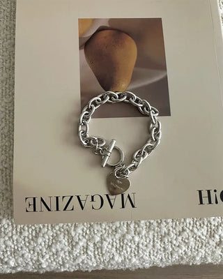 Heart Chain Bracelet