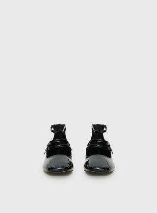 Berta Heels Black Patent